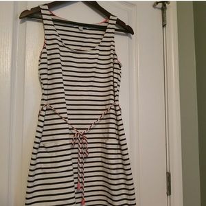 Boden Blue and White summer dress size 4